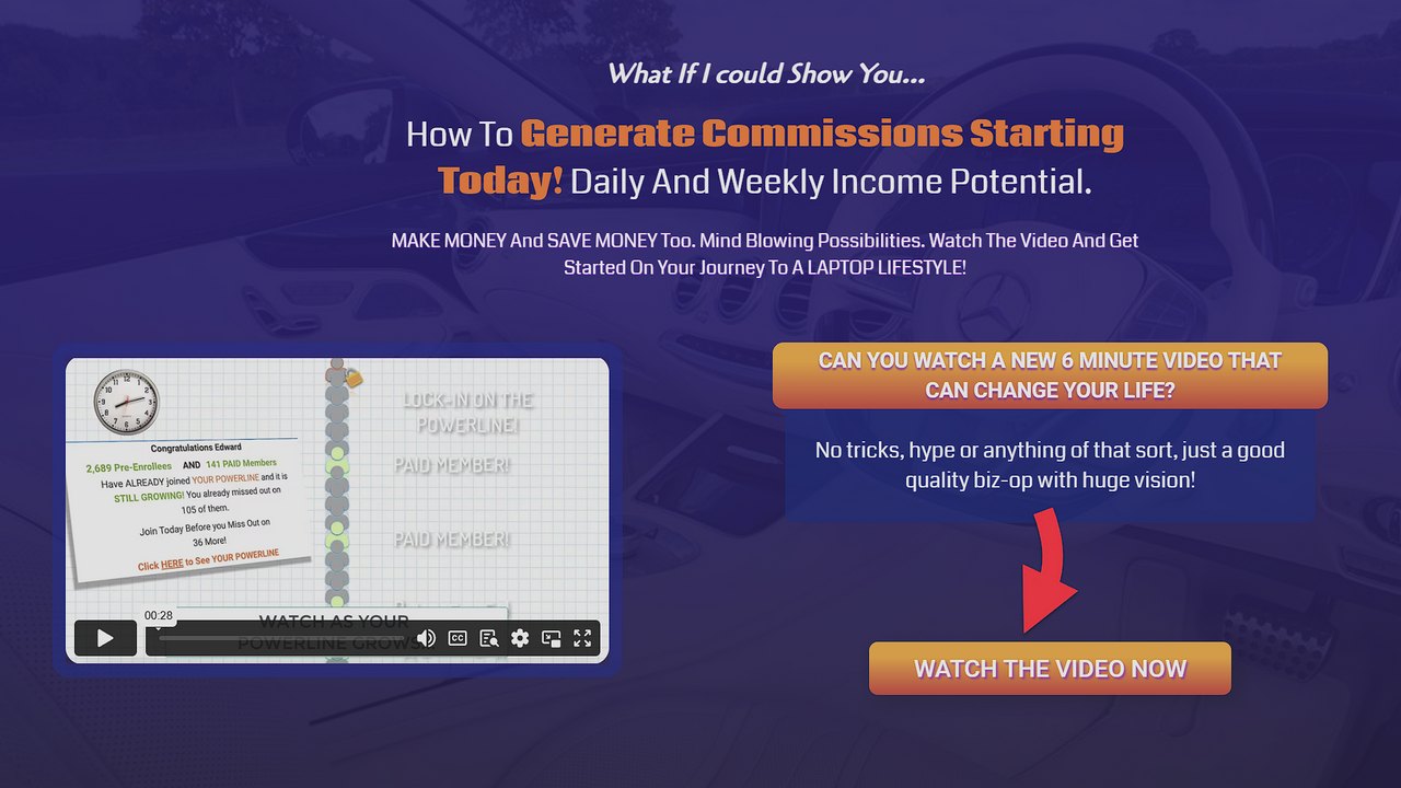 Generate Commissions Starting Today